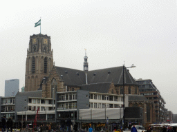 The Grote of Sint-Laurenskerk church, viewed from the Binnenrotte square