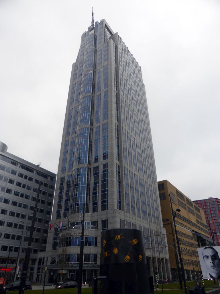 The Manhattan Hotel at the crossing of the Weena street and the Kruisplein square