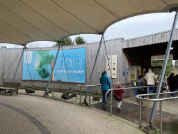 Entrance to the Diergaarde Blijdorp zoo at the Blijdorplaan street