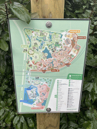 Map of the Diergaarde Blijdorp zoo
