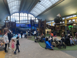 Interior of the Biotopia playground in the Rivièrahal building at the Africa area at the Diergaarde Blijdorp zoo
