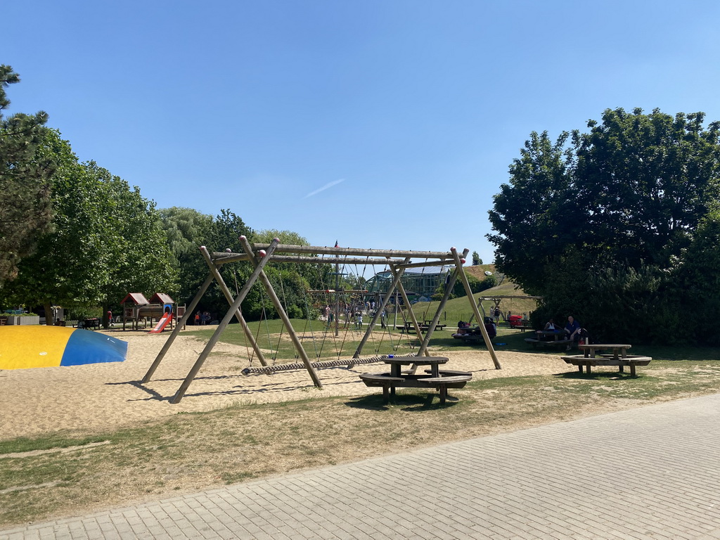 Playground at the Speelwijck area of the Plaswijckpark recreation park