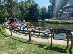 The Vlottenvaart attraction at the Dierenwijck area of the Plaswijckpark recreation park