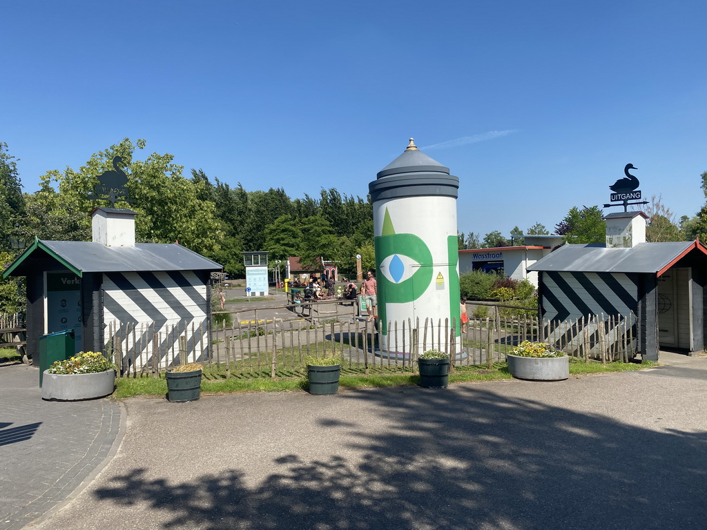 The Verkeerstuin attraction at the Speelwijck area of the Plaswijckpark recreation park