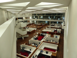 The Medical Library of the Erasmus MC hospital, viewed from the first floor