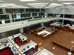 The Medical Library of the Erasmus MC hospital, viewed from the second floor