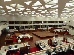 The Medical Library of the Erasmus MC hospital, viewed from the first floor