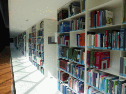 Book shelves at the Medical Library of the Erasmus MC hospital