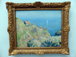 Painting `La maison du pêcheur, Varengeville` by Claude Monet, at the First Floor of the Museum Boijmans van Beuningen