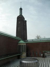 Tower and inner square of the Museum Boijmans van Beuningen, viewed from the First Floor