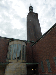 Tower of the Museum Boijmans van Beuningen, viewed from the inner square