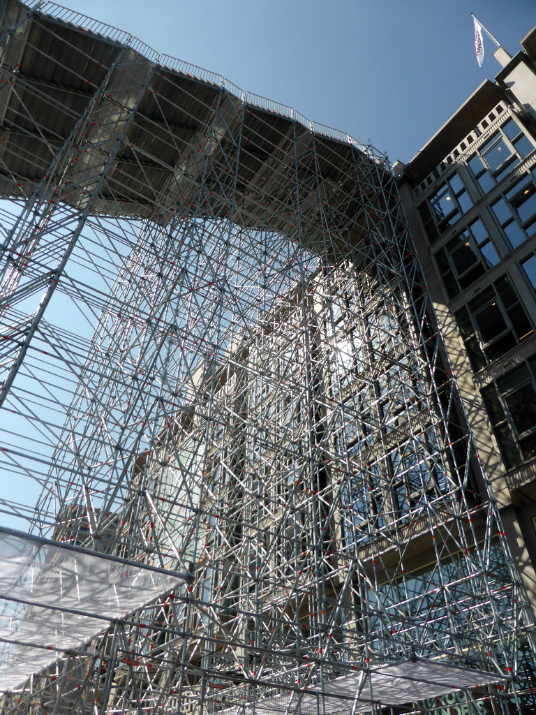 North side of the `De Trap` staircase leading from the Stationsplein square to the top of the Groothandelsgebouw building