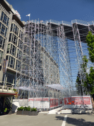 South side of the `De Trap` staircase leading from the Stationsplein square to the top of the Groothandelsgebouw building