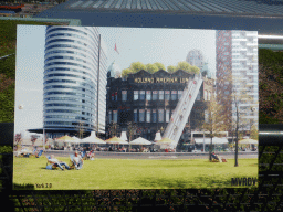 rotterdam_3_025 - 363 kb - 1024x768 - Artist impression of `Hotel New York 2.0`, at the roof of the Groothandelsgebouw building Artist impression of `Hotel New York 2.0`, at the roof of the Groothandelsgebouw building