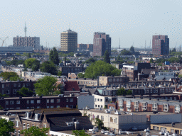 The southwest side of the city, viewed from the roof of the Groothandelsgebouw building