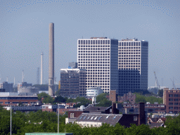 The Europoint buildings at the west side of the city, viewed from the roof of the Groothandelsgebouw building