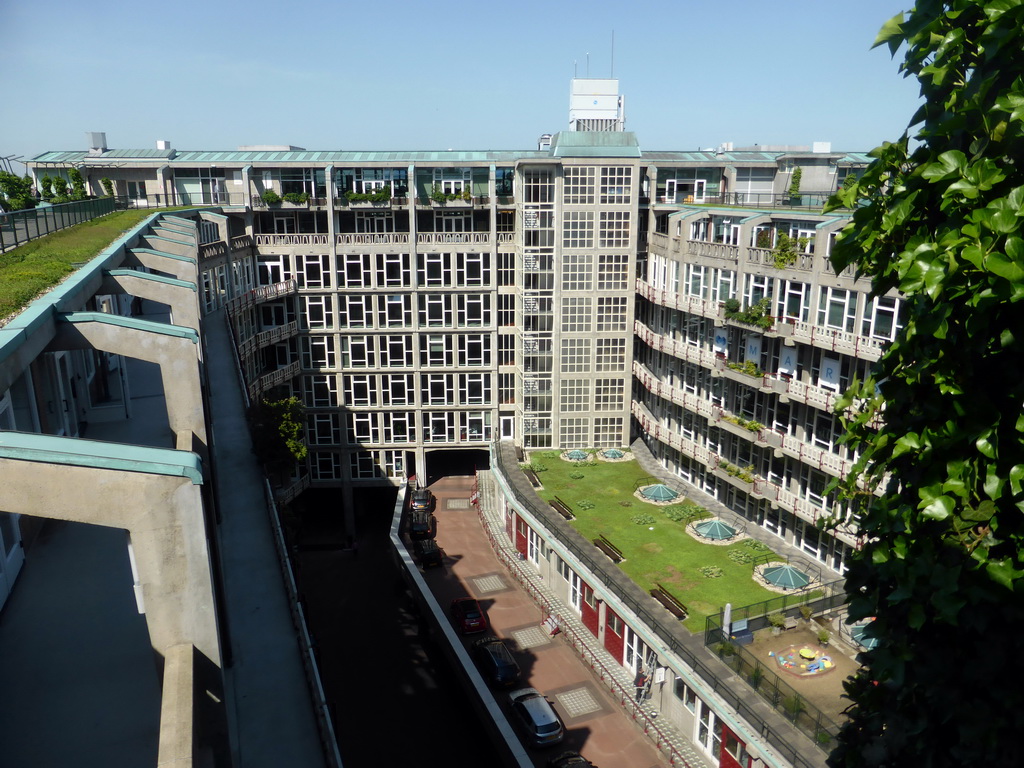 Central Inner Square of the Groothandelsgebouw building, viewed from the roof