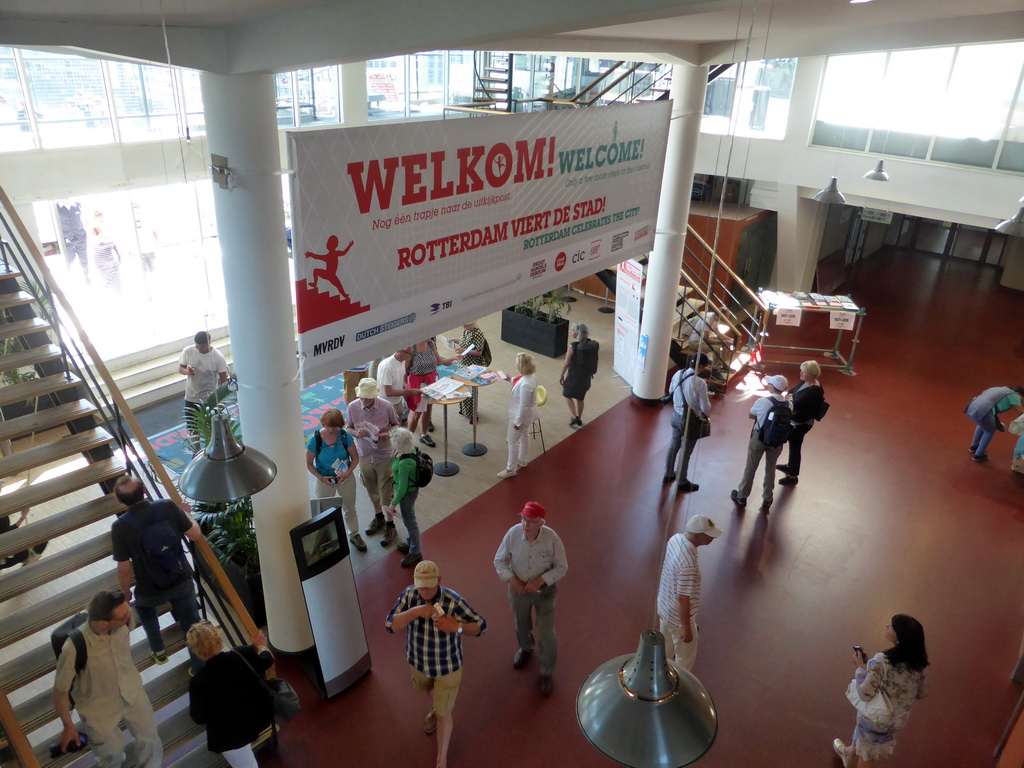 Top floor of the Groothandelsgebouw building