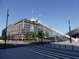 South side of the `De Trap` staircase leading from the Stationsplein square to the top of the Groothandelsgebouw building