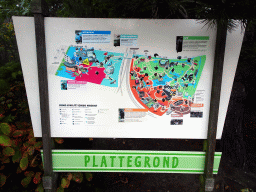 Map of the Diergaarde Blijdorp zoo