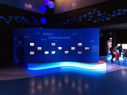 Exhibition about the underwater world at the Oceanium at the Diergaarde Blijdorp zoo