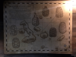 Information on the evolution of the shells of Tortoises, at the Galapagos section at the Oceanium at the Diergaarde Blijdorp zoo