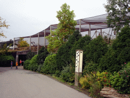 Aviary at the South America area at the Diergaarde Blijdorp zoo