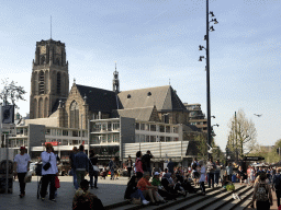 The Grote of Sint-Laurenskerk church, viewed from the Binnenrotte square