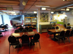 The restaurant area of Miniworld Rotterdam