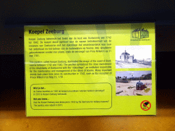 Explanation on the Koepel Zeeburg pavilion at Miniworld Rotterdam