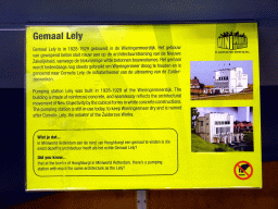 Explanation on the Lely Pumping Station at Miniworld Rotterdam