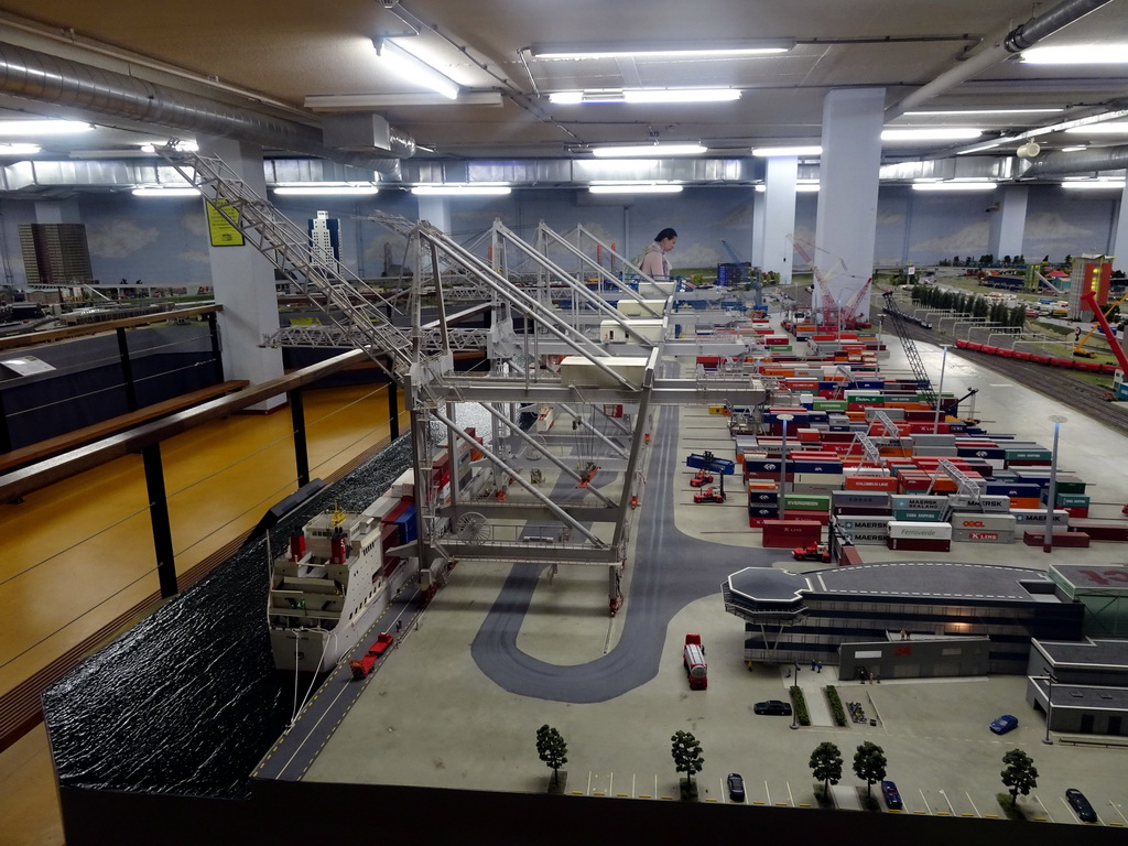 The Container Terminal area at Miniworld Rotterdam