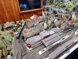 Model track of Jaques Schoufour at the Station Schoufour room at Miniworld Rotterdam