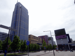 The Manhattan Hotel at the crossing of the Weena street and the Kruisplein square