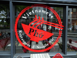 Front of the Pho Vietnamese Restaurant & Noodle Bar at the West-Kruiskade street