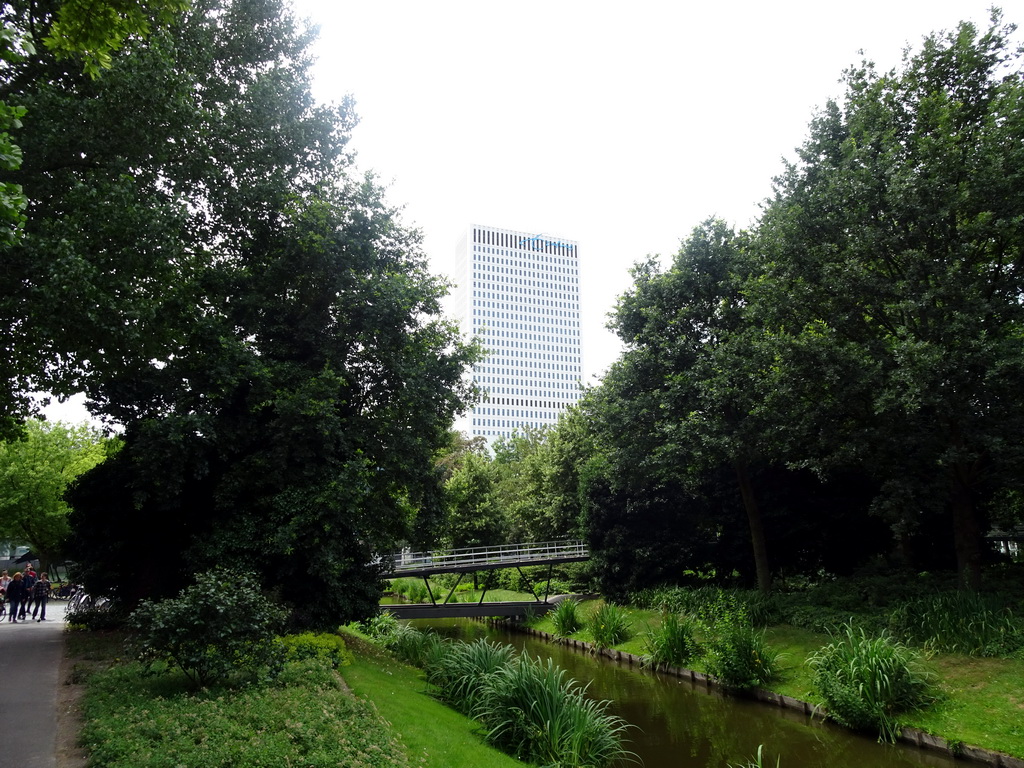 The Museumpark and the Erasmus MC hospital