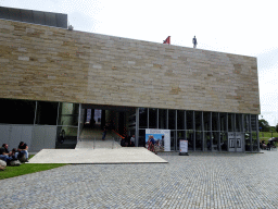 Front of the Kunsthal Rotterdam museum at the Museumpark