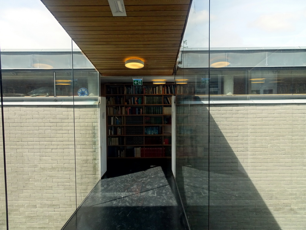 Hallway to the Library at the Upper Floor of the Natuurhistorisch Museum Rotterdam