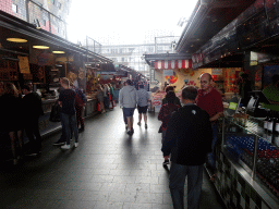 Miaomiao and Miaomiao`s parents at the Markthal building