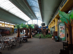 Interior of the Biotopia playground in the Rivièrahal building at the Africa area at the Diergaarde Blijdorp zoo