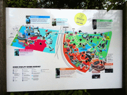 Map of the Diergaarde Blijdorp zoo
