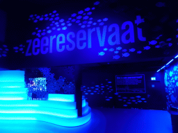 Exhibition about the underwater world at the Oceanium at the Diergaarde Blijdorp zoo