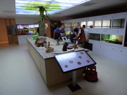 Interior of the Nature Conservation Center at the Oceanium at the Diergaarde Blijdorp zoo