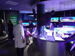 Interior of the Laboratory at the Oceanium at the Diergaarde Blijdorp zoo