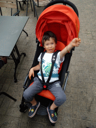 Max at the Biotopia playground in the Rivièrahal building at the Africa area at the Diergaarde Blijdorp zoo