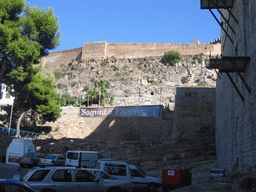 Entrance to the Roman Theatre, and the Citadel