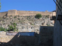 Entrance to the Roman Theatre, and the Citadel