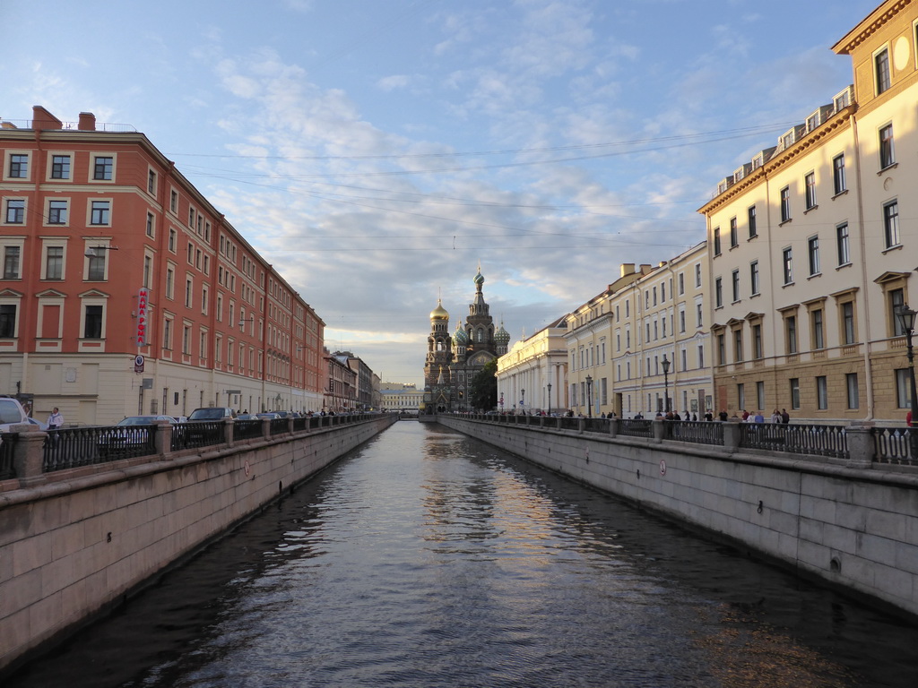 The Griboedov Canal and the Church of the Savior on Spilled Blood