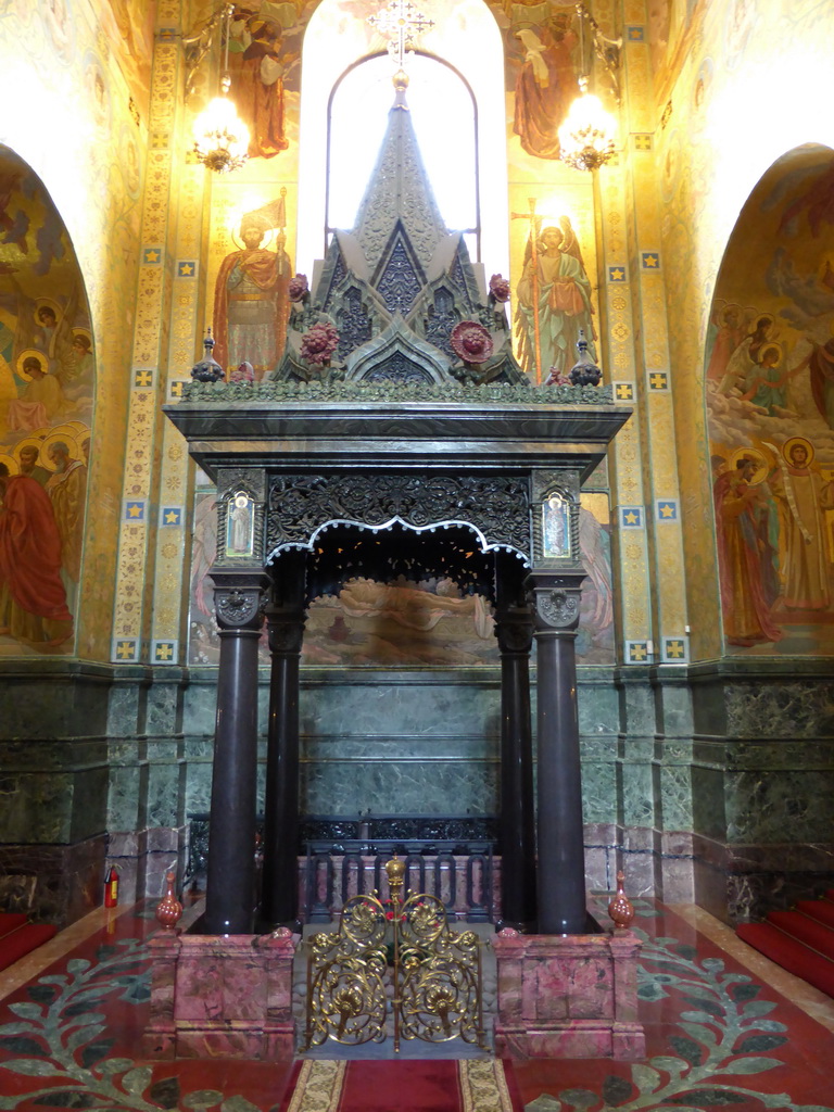 Tomb of Tsar Alexander II in the Church of the Savior on Spilled Blood