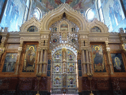 Central iconostasis in the Church of the Savior on Spilled Blood